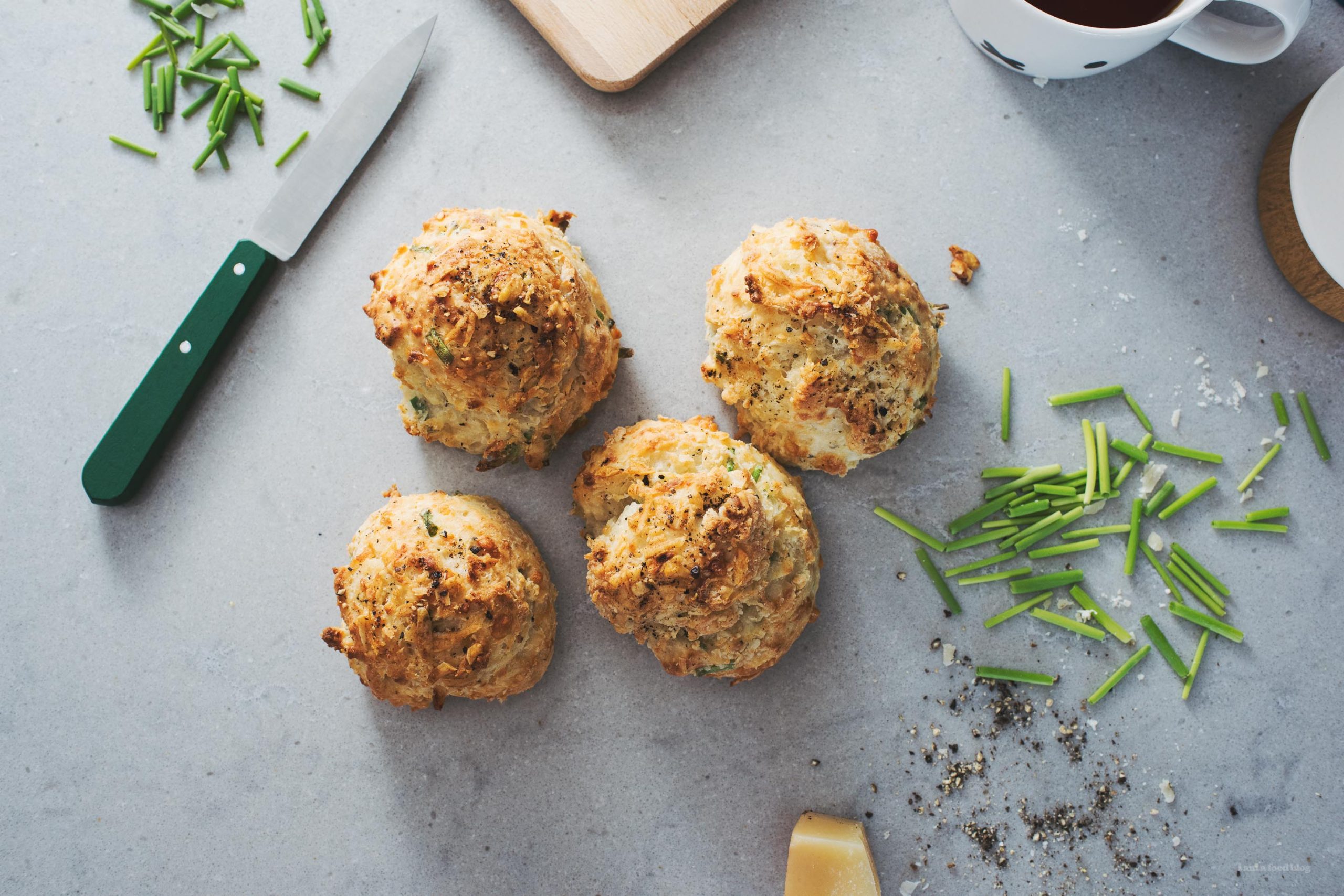 Small Batch Black Pepper Parmesan Chive Biscuit Recipe post thumbnail image