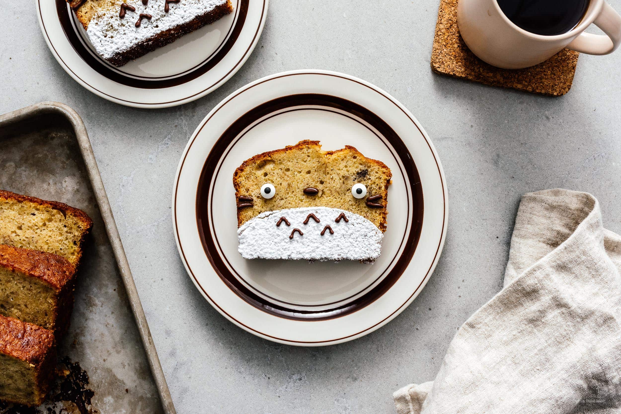 Halloween Treats: Totoro Banana Bread post thumbnail image