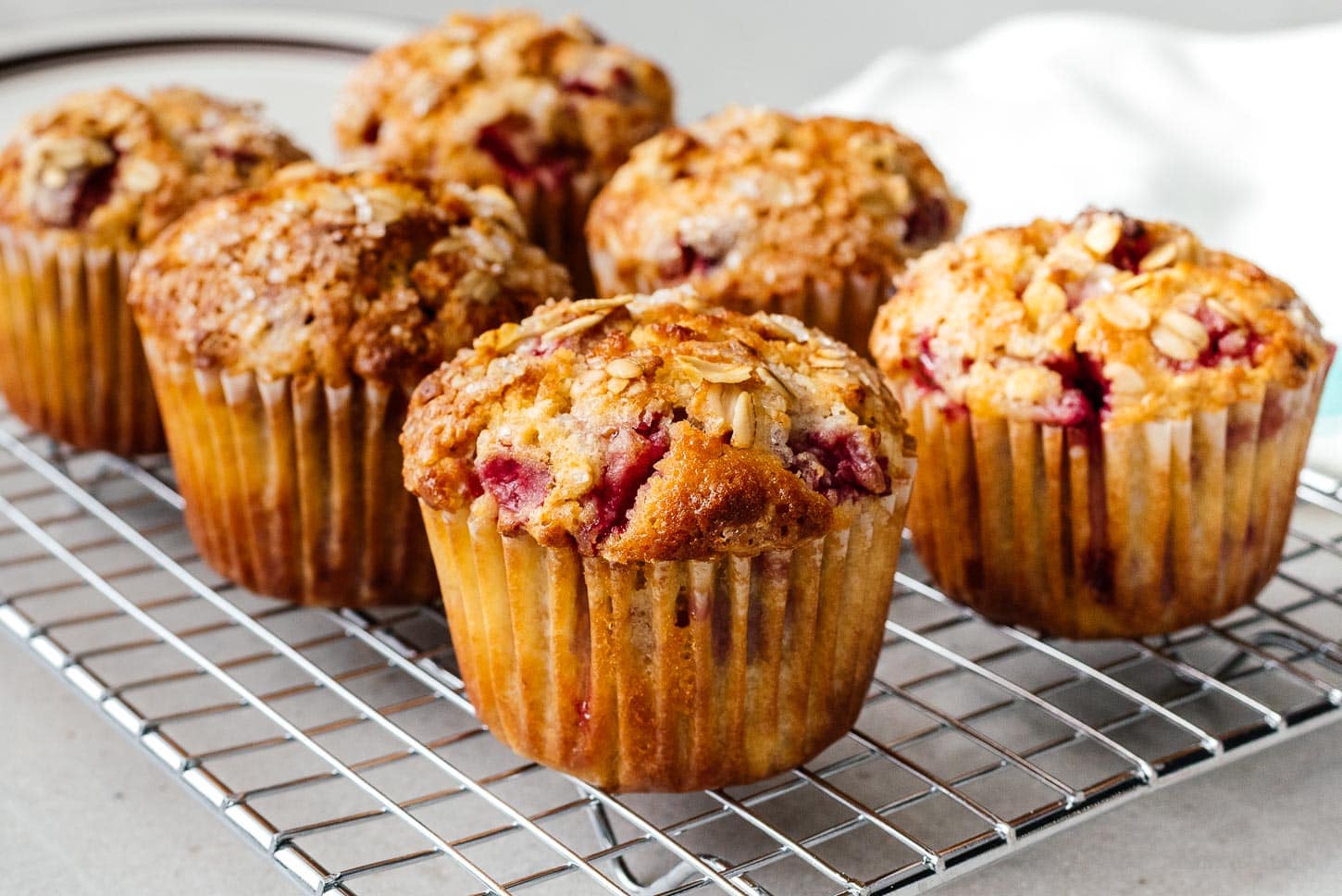 Strawberry Oatmeal Muffins post thumbnail image