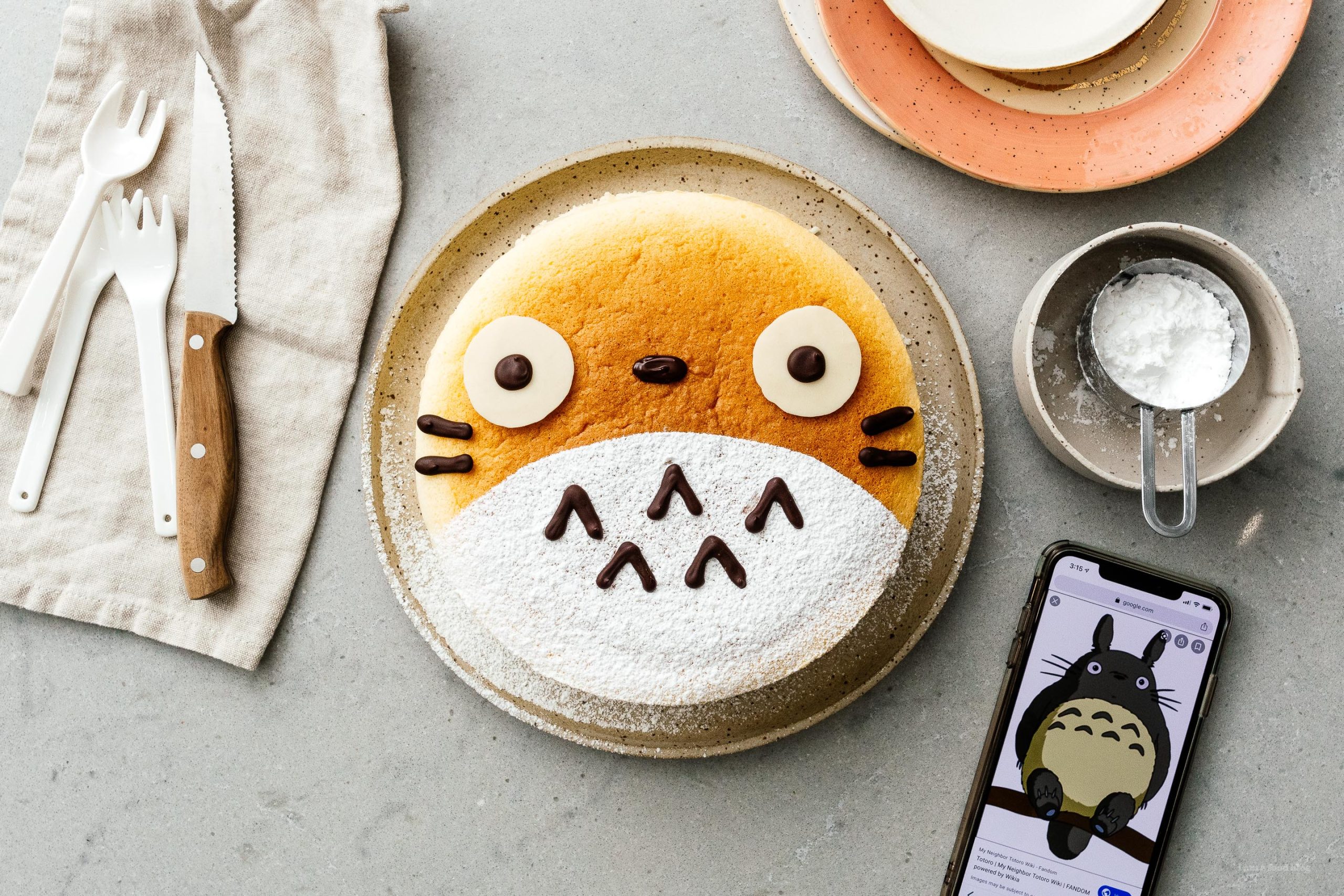 Totoro Cheesecake Recipe: Fluffy Japanese Cheesecake post thumbnail image