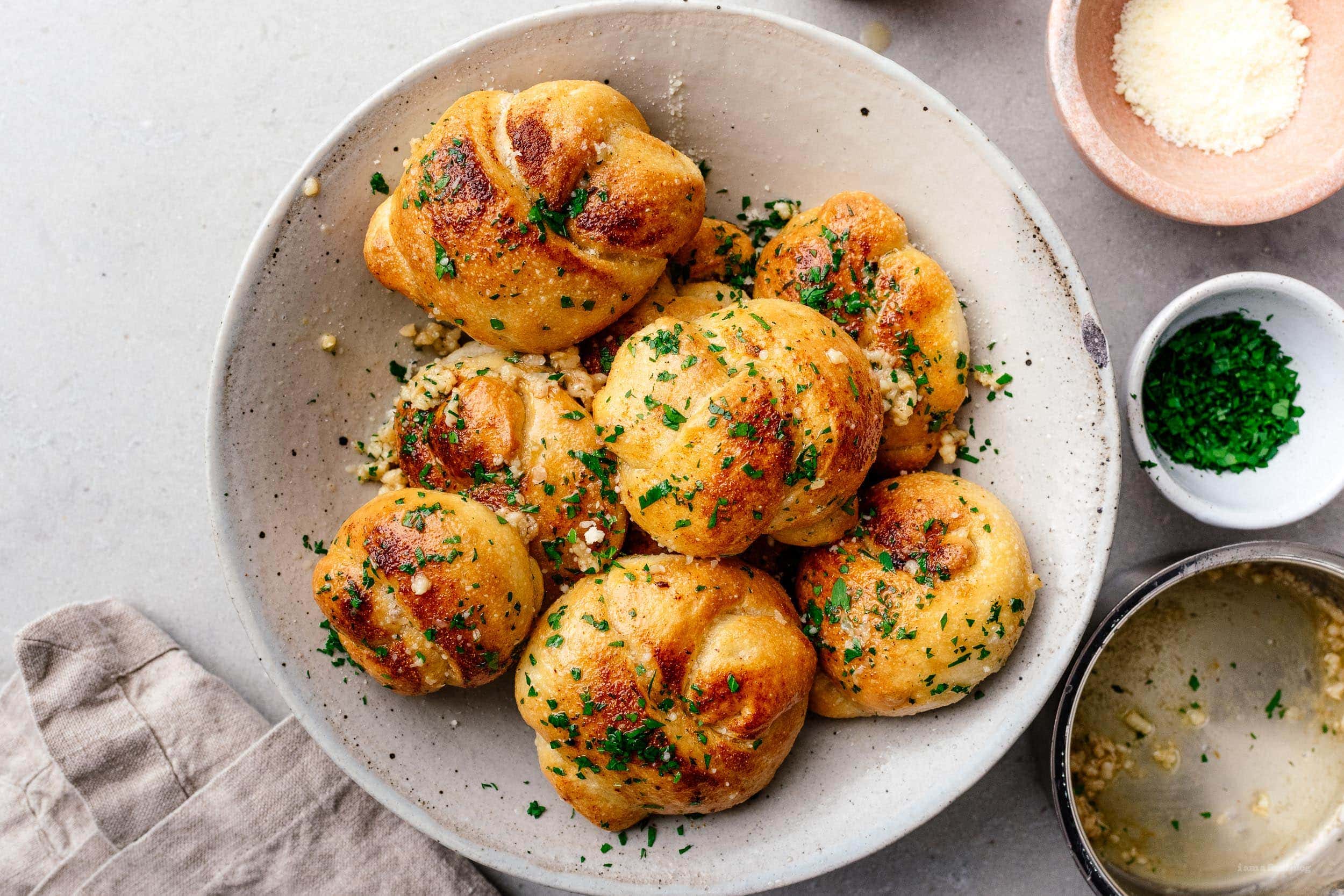 Easy Parmesan Garlic Knots post thumbnail image